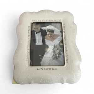 Lenox 5x7 wedding frame.